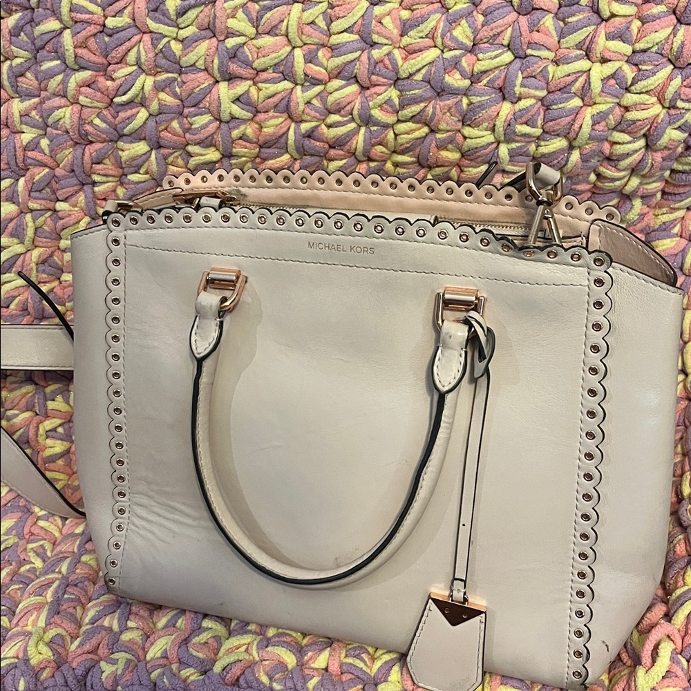 Michael Kors Benning lg satchel truffle
